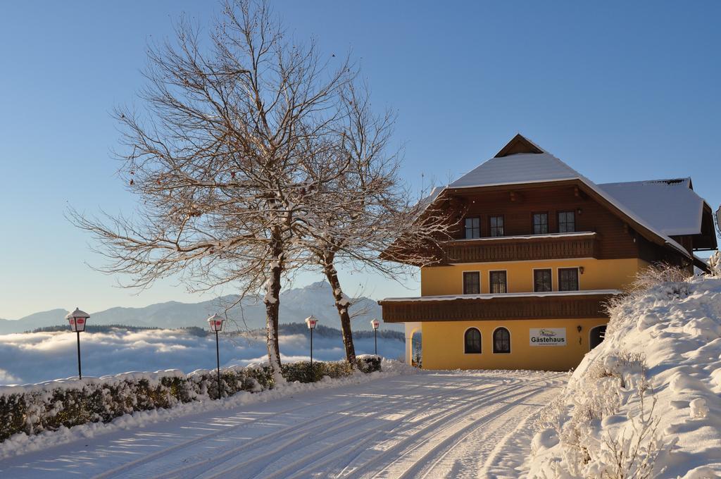 Mathiasl Panorama Ferienwohnungen Bodensdorf Bagian luar foto