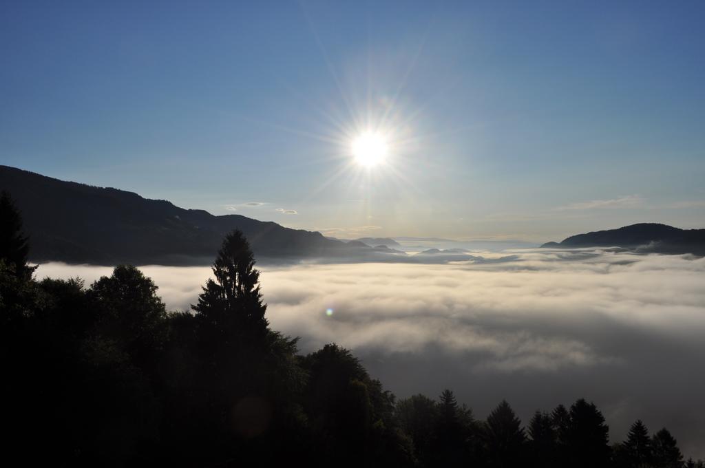 Mathiasl Panorama Ferienwohnungen Bodensdorf Bagian luar foto